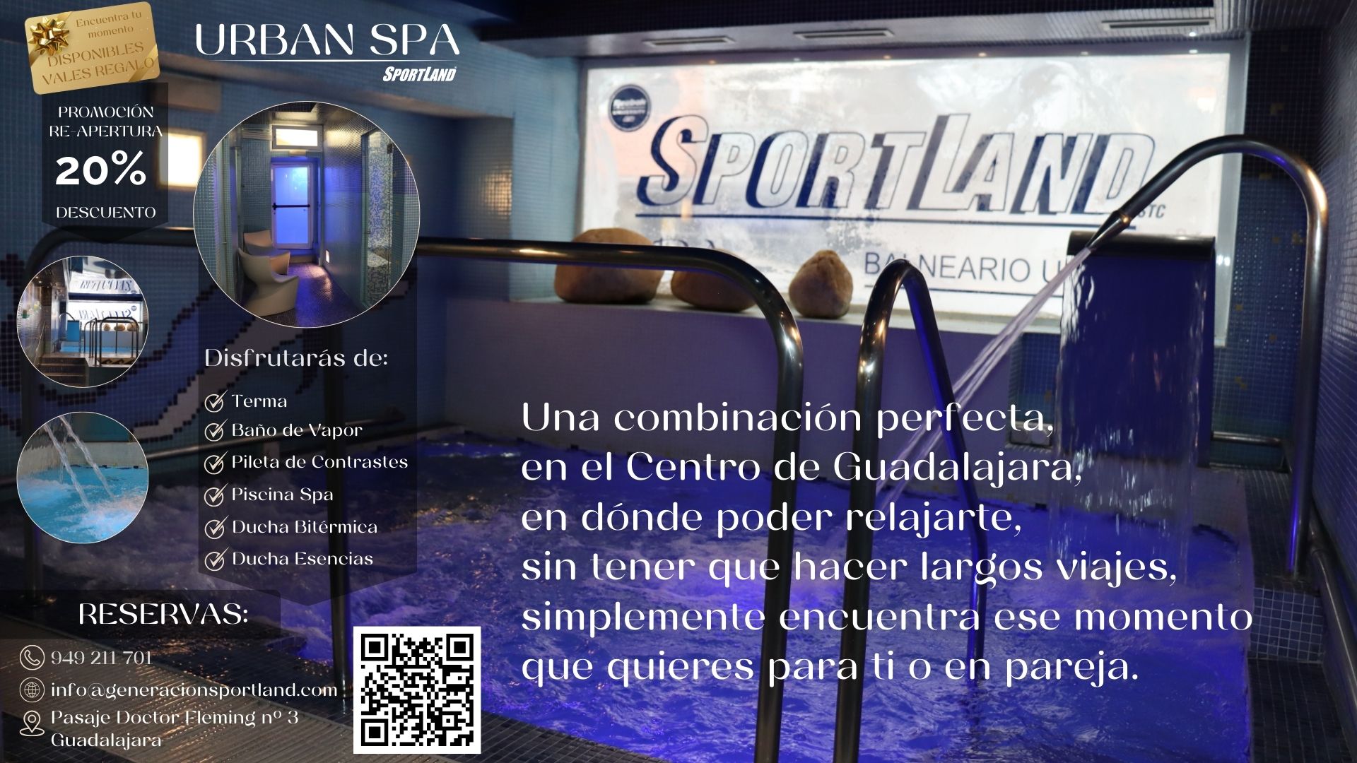 Imagen de RE-APERTURA DE NUESTRO SPA URBANO